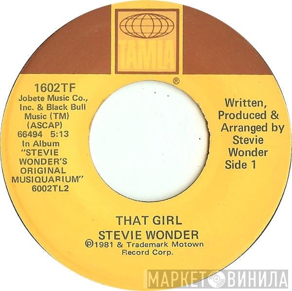 Stevie Wonder - That Girl