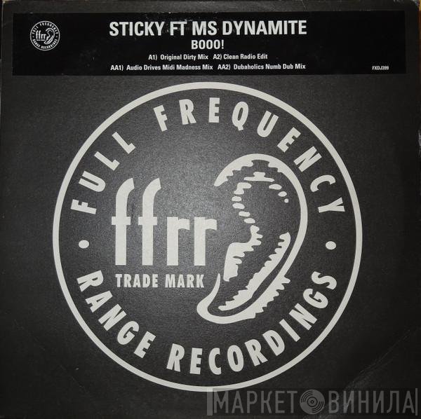 Sticky Ft Ms. Dynamite  - Booo!