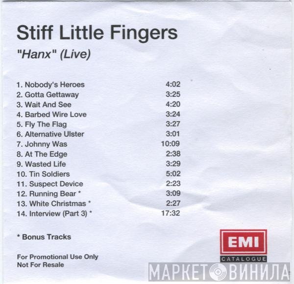 Stiff Little Fingers  - Hanx!