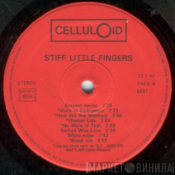 Stiff Little Fingers  - Inflammable Material
