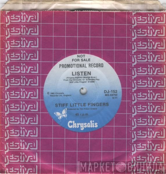 Stiff Little Fingers  - Listen