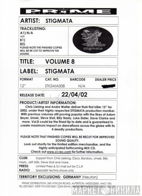 Stigmata  - Volume 8