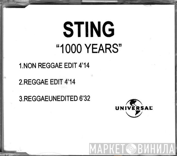 Sting  - 1000 Years