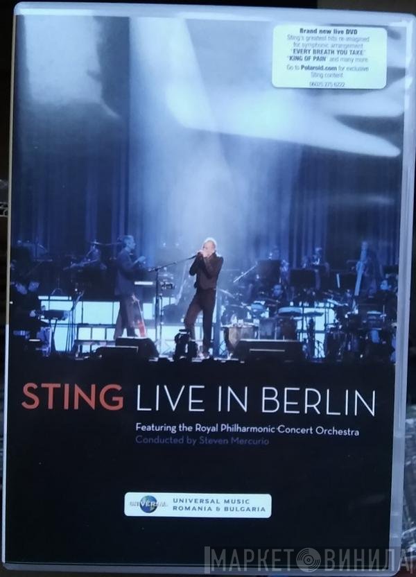 Sting Featuring The Royal Philharmonic Concert Orchestra Conducted By Steven Mercurio  - Live In Berlin