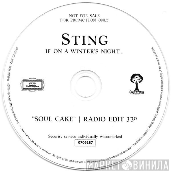 Sting  - Soul Cake