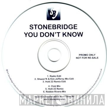 StoneBridge - You Don't Know