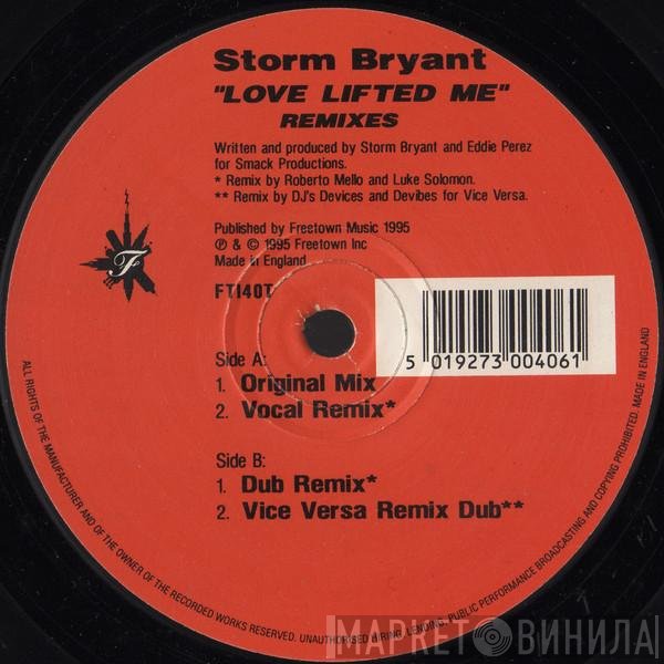 Storm Bryant - Love Lifted Me (Remixes)