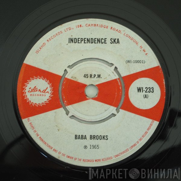 Stranger Cole, Baba Brooks, Claudelle Clarke - Independence Ska / Seven Days