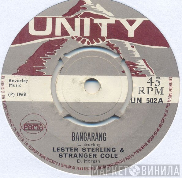 Stranger Cole, Lester Sterling - Bangarang / If We Should Ever Meet