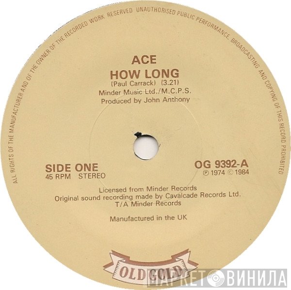 Stretch, Ace  - How Long / Why Did You Do It?