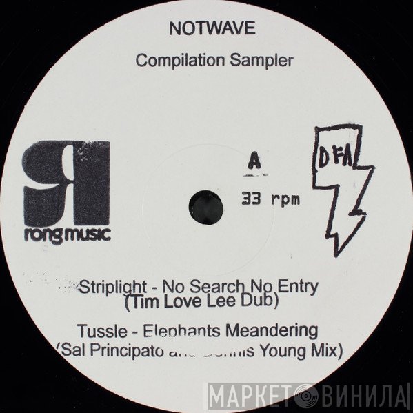 Striplight / Tussle / Welcome Stranger  - Notwave Compilation Sampler