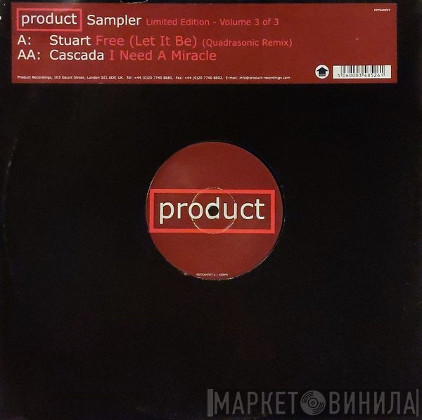 Stuart, Cascada - Sampler Limited Edition - Volume 3 Of 3