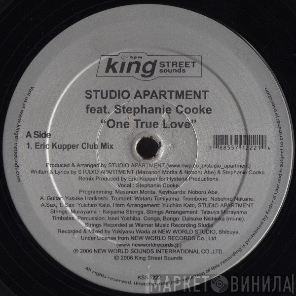 Studio Apartment, Stephanie Cooke - One True Love (Remixed By Eric Kupper)