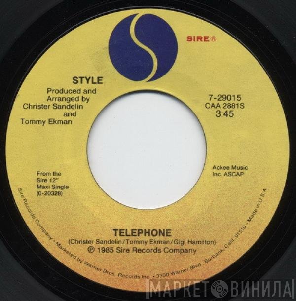 Style   - Telephone / Chain Reaction