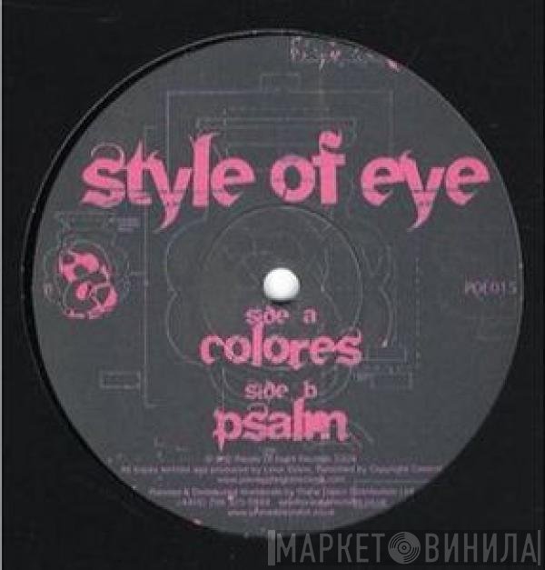 Style Of Eye  - Colores / Psalm