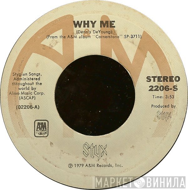 Styx  - Why Me / Lights