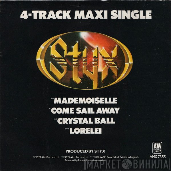 Styx  - 4-Track Maxi Single
