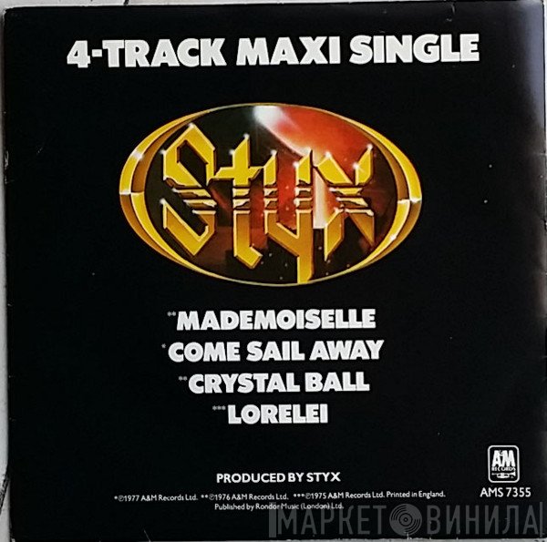 Styx  - 4-Track Maxi Single