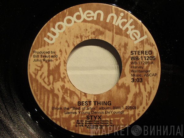 Styx - Best Thing / Winner Take All