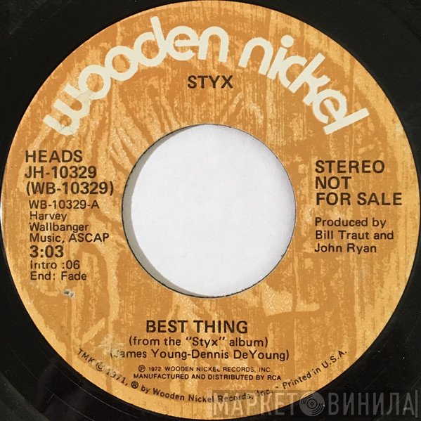 Styx  - Best Thing