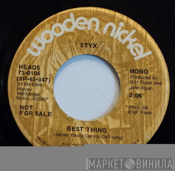 Styx  - Best Thing