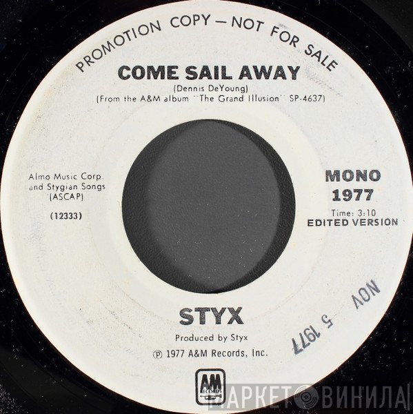 Styx - Come Sail Away