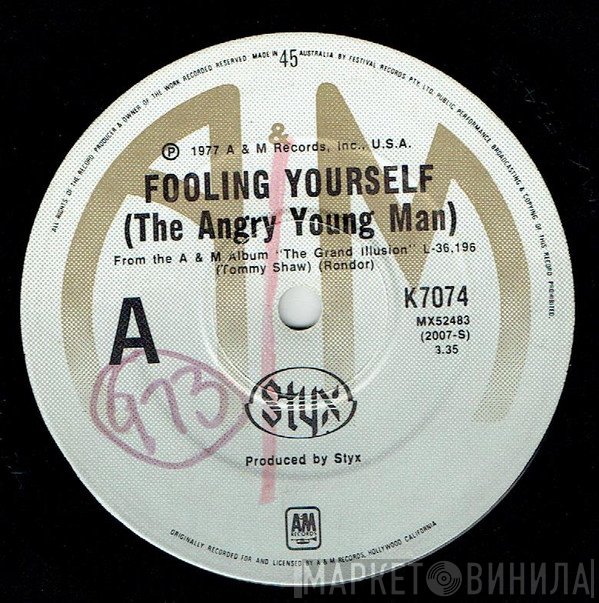 Styx - Fooling Yourself (The Angry Young Man)