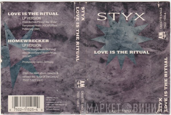 Styx  - Love Is The Ritual