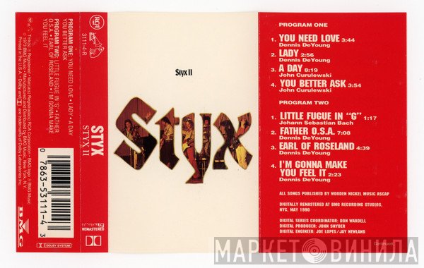 Styx  - Styx II