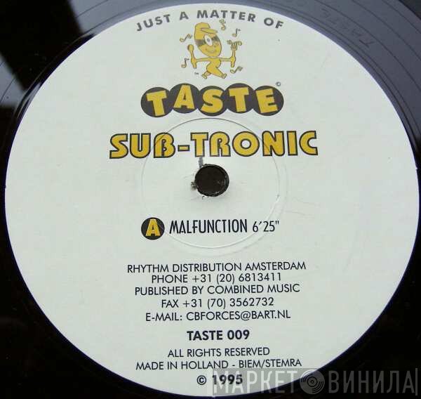 Sub-Tronic - Malfunction
