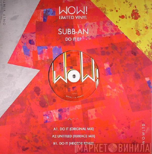 Subb-an  - Do It EP