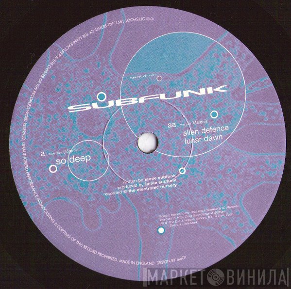 Subfunk  - So Deep