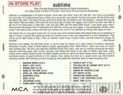 Sublime   - Sublime