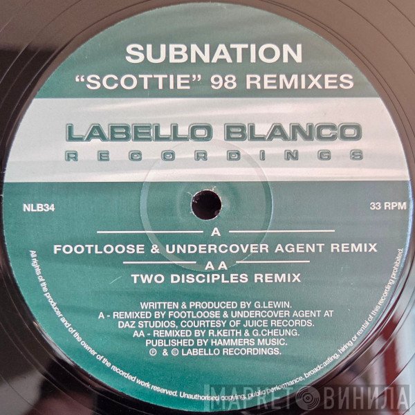 Subnation - Scottie (98 Remixes)