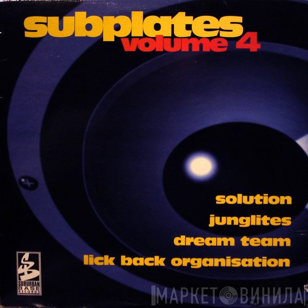  - Subplates Volume 4