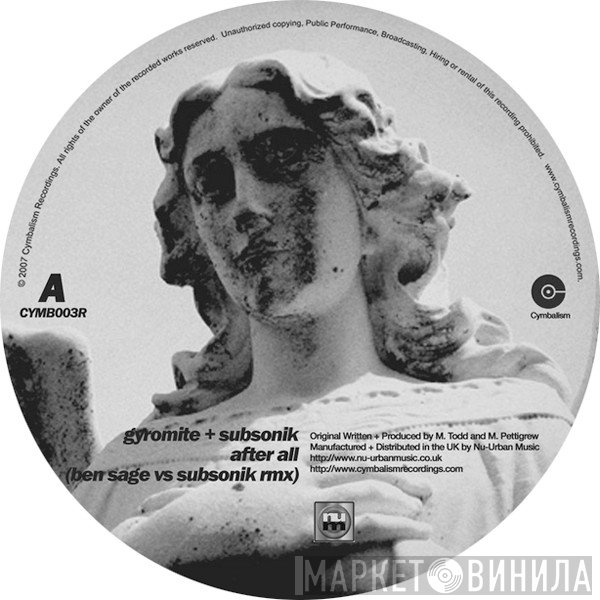 Subsonik , Gyromite - After All (Ben Sage vs Subsonik Rmx) / Remember (Nightbreed Rmx)