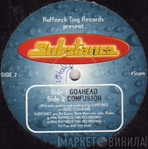 Substance  - Goahead / Confusion