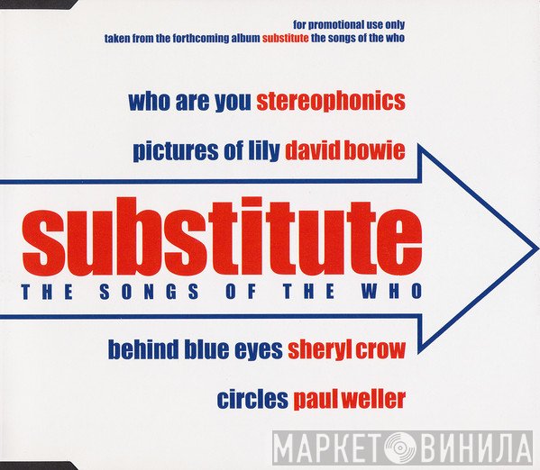  - Substitute (The Songs Of The Who)