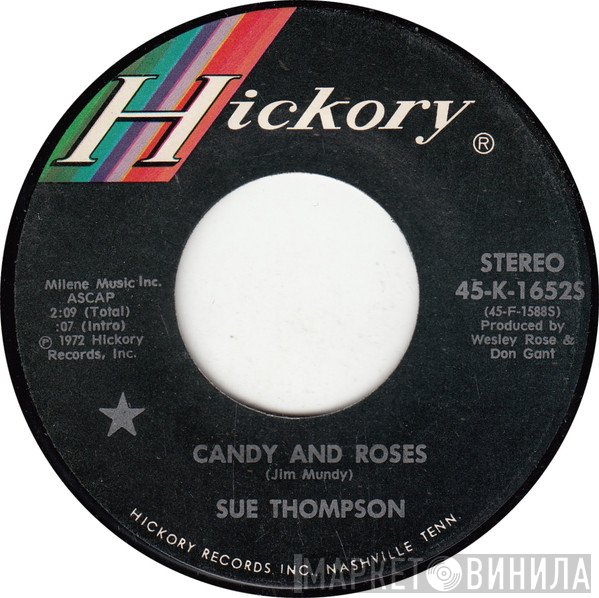 Sue Thompson  - Candy Roses / A Full Time Job