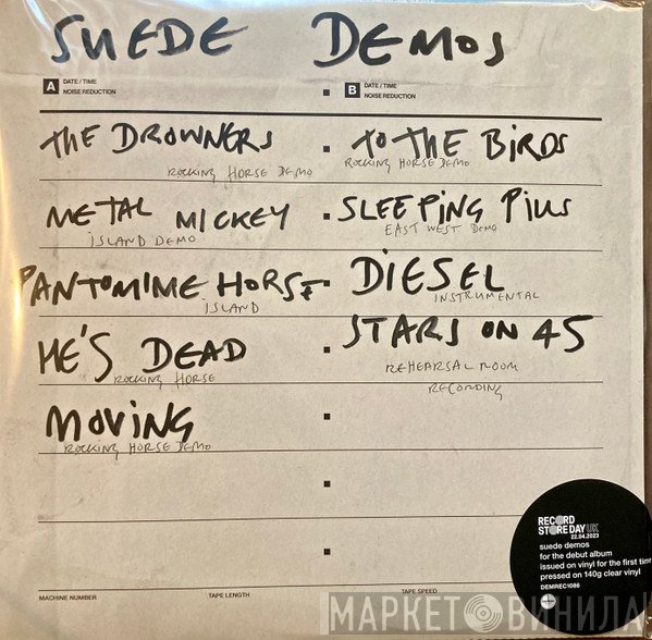 Suede  - Suede Demos