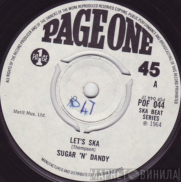 Sugar 'N' Dandy - Let's Ska / Only Heaven Knows