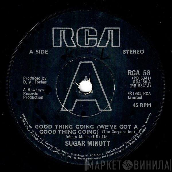 Sugar Minott, Desi Roots - Good Thing Going (We've Got A Good Thing Going) / Hung Up