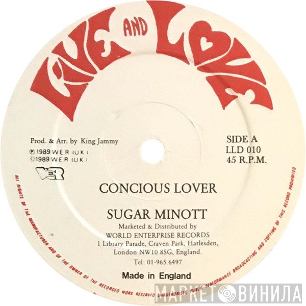 Sugar Minott, Home T - Conscious Lover / Same Friend