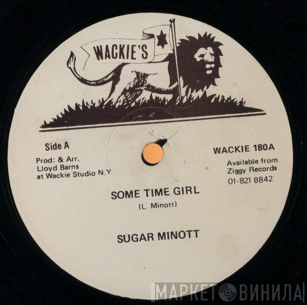 Sugar Minott, Jah Batta - Some Time Girl / Something Gal