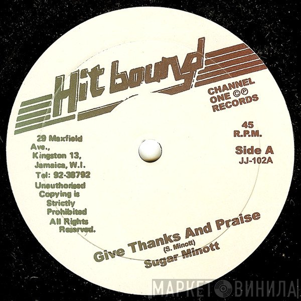 Sugar Minott, Papa Bruce - Give Thanks And Praise / Education System