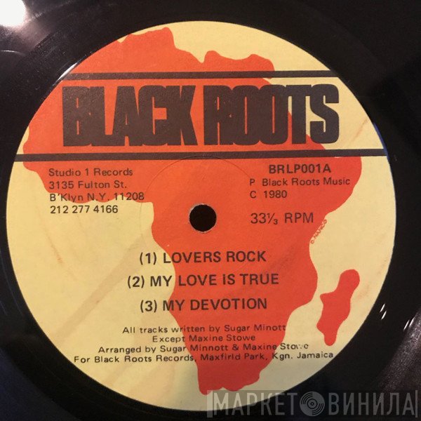 Sugar Minott & Black Roots Players  - Music For The Roots Lovers