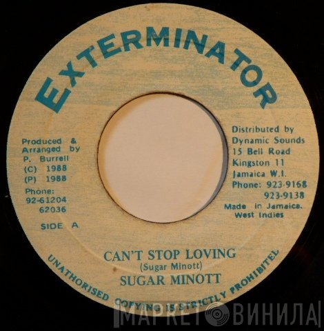Sugar Minott - Can't Stop Loving