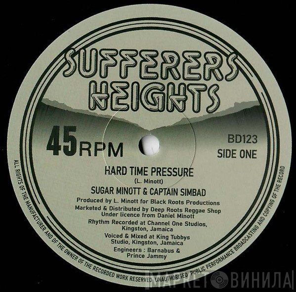 Sugar Minott, Captain Sinbad - Hard Time Pressure
