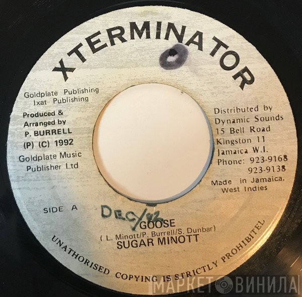Sugar Minott  - Goose