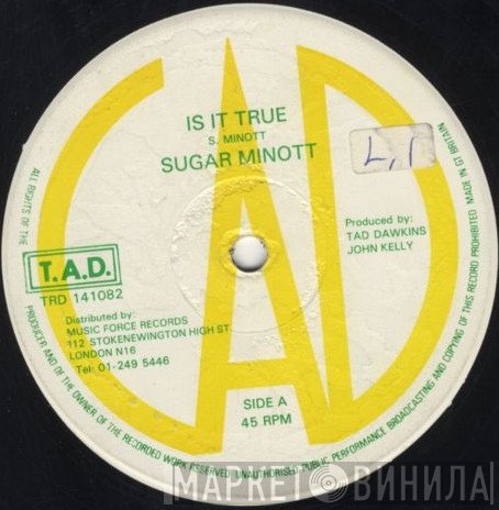 Sugar Minott - Is It True